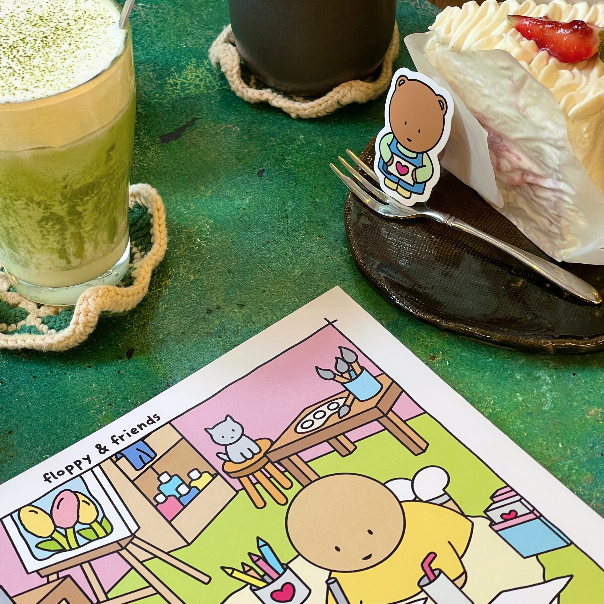 Livre de coloriage – Printemps / été