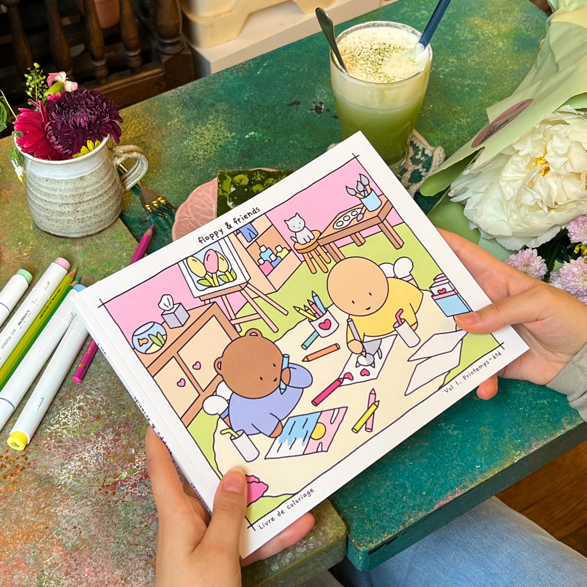 Livre de coloriage – Printemps / été