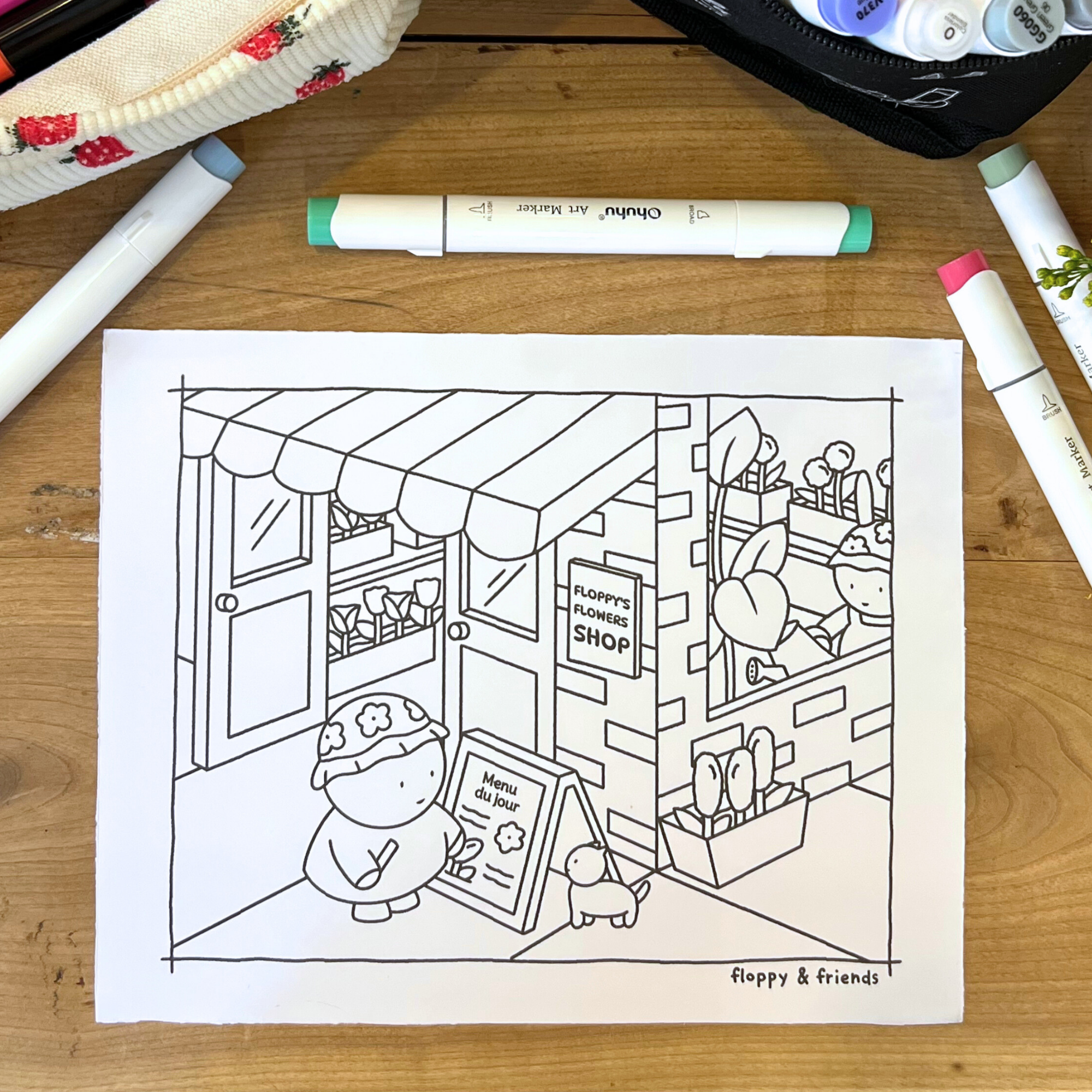 Coloriages à imprimer – Édition printemps