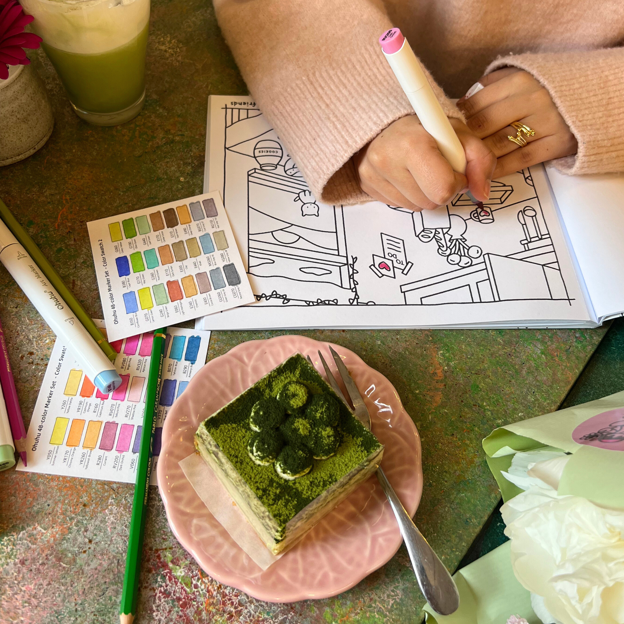 Livre de coloriage – Printemps / été