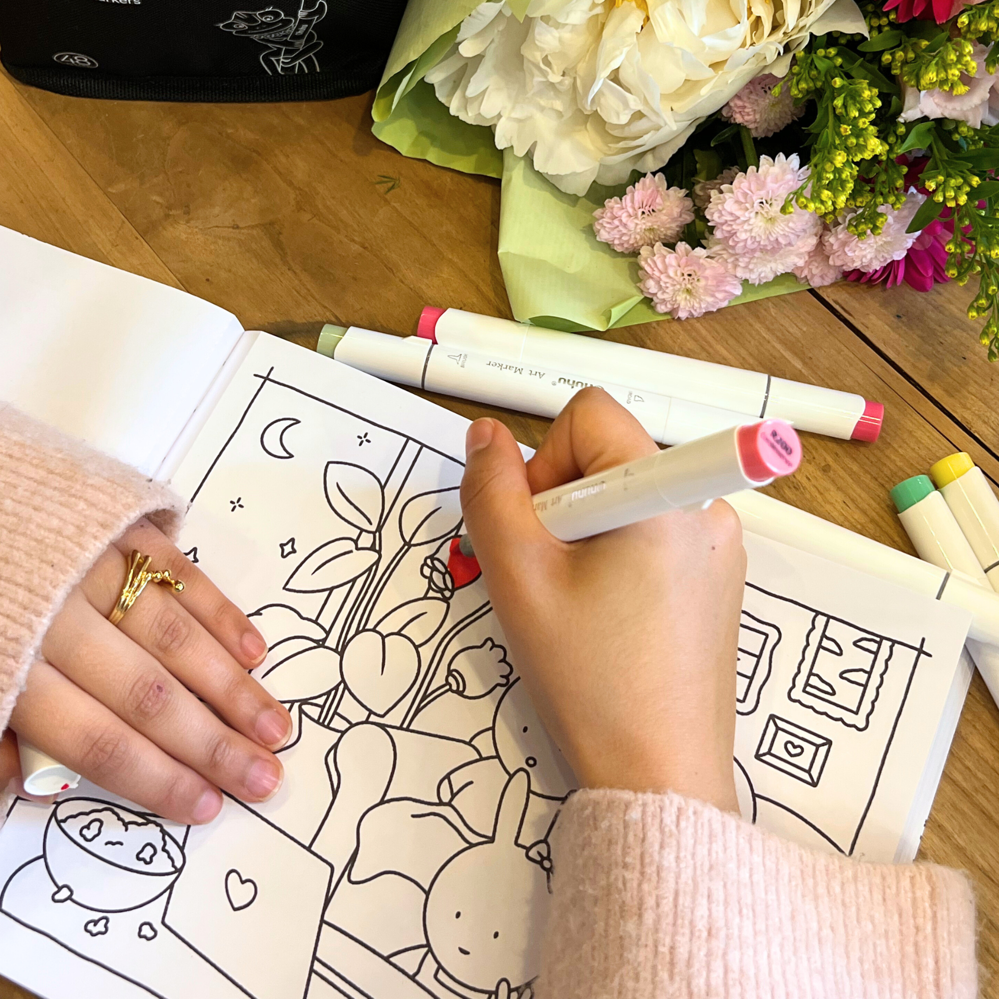 Livre de coloriage – Printemps / été