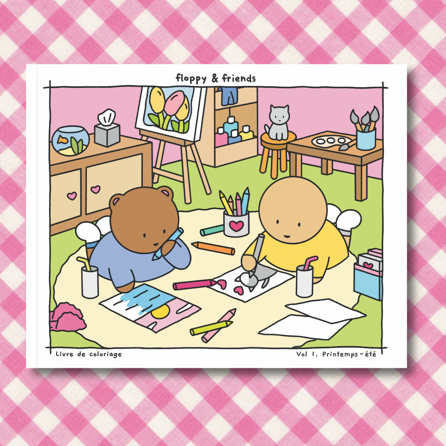 Livre de coloriage – Printemps / été