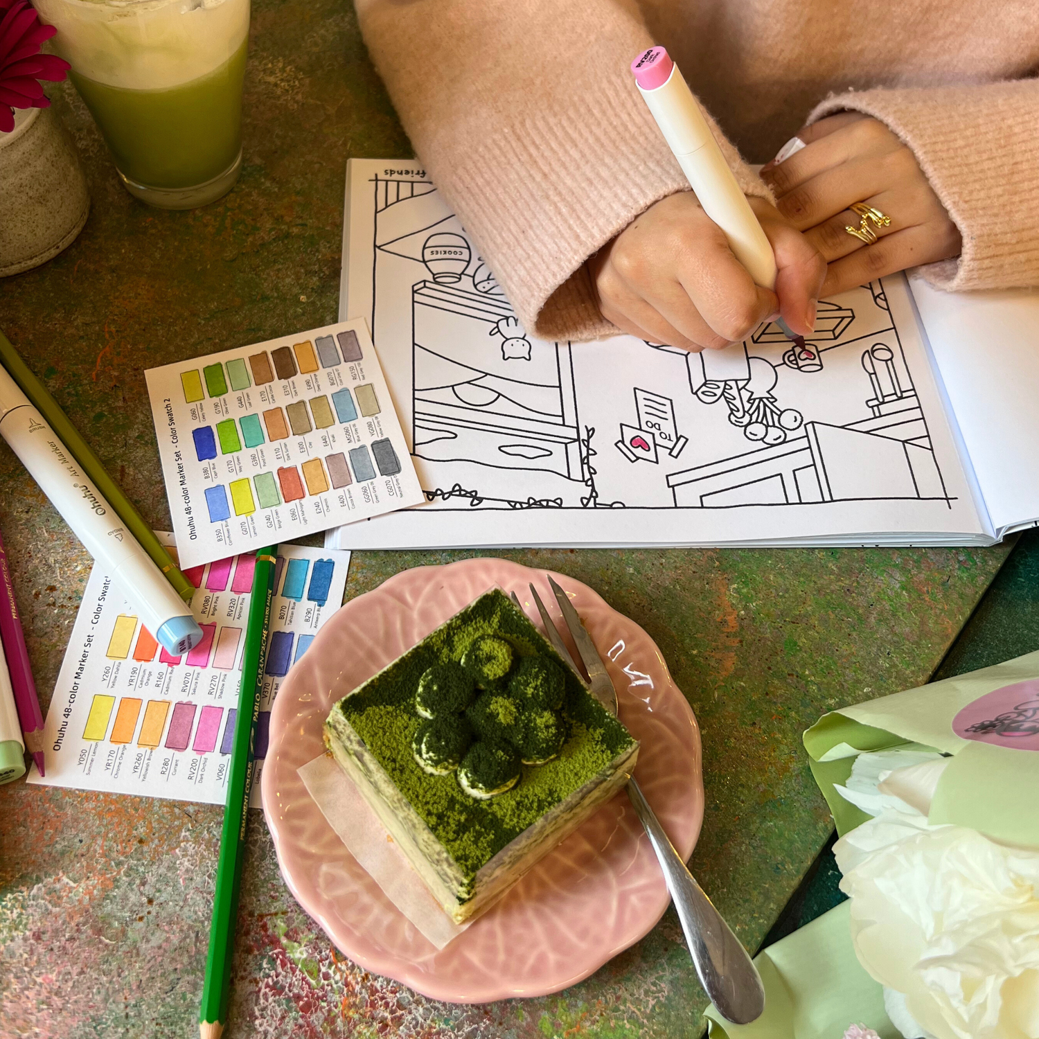 Livre de coloriage – Printemps / été